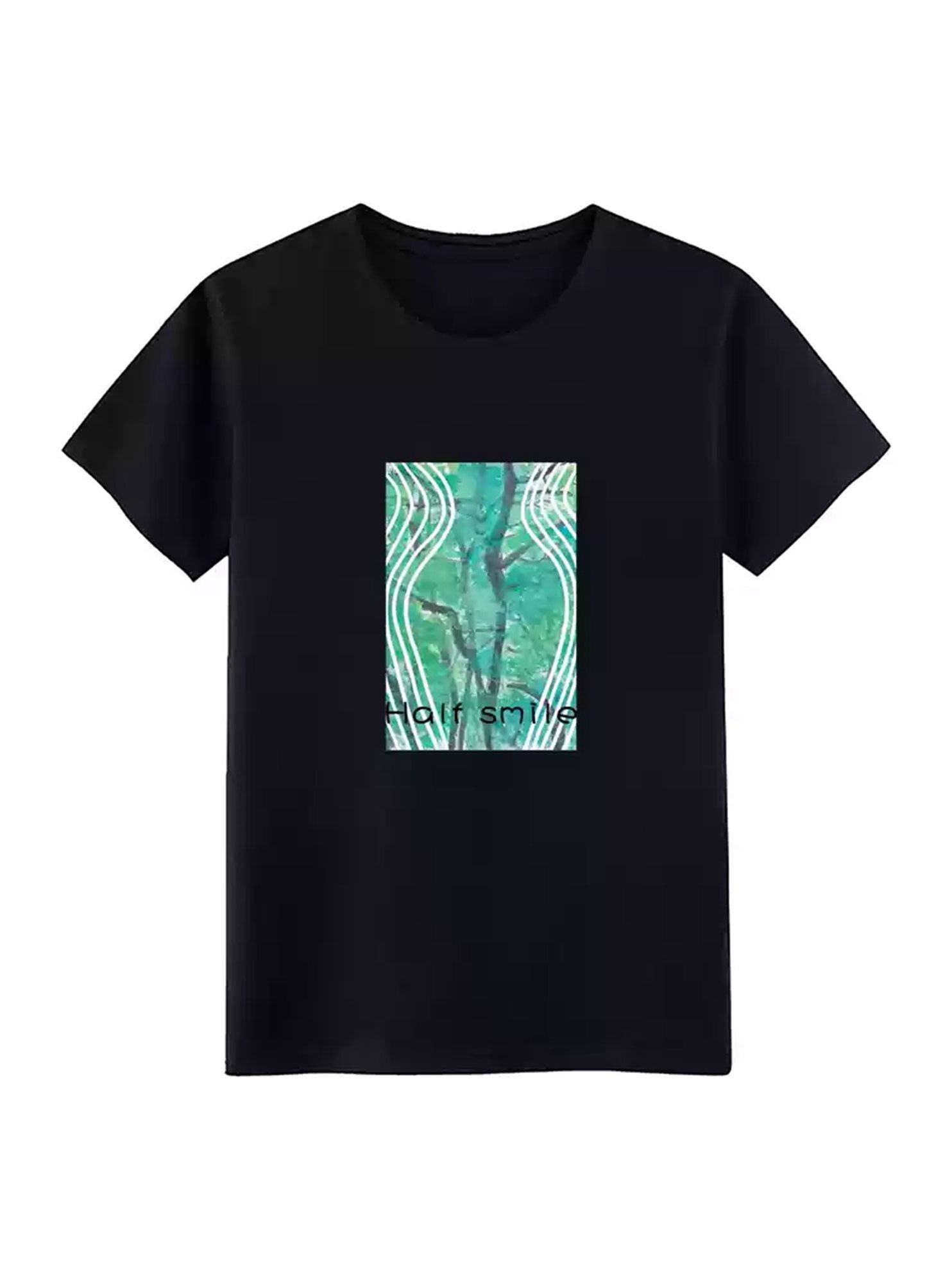 Original Autistic Art Black T-Shirt